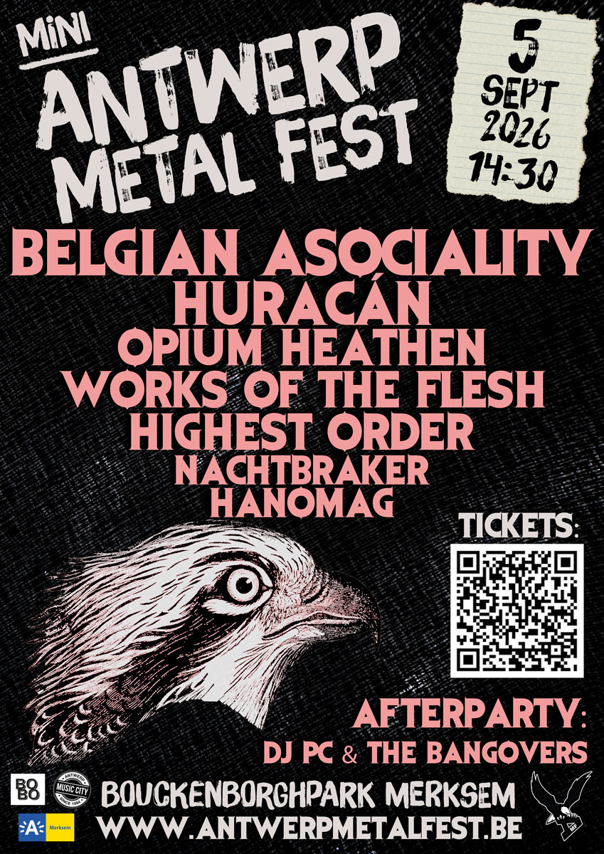 Mini Antwerp Metal Fest poster 2026